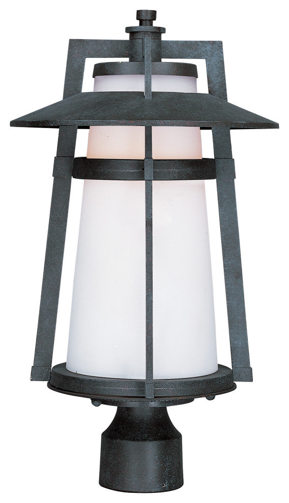 Maxim 3530 Calistoga 1 Light Outdoor Post Light - Adobe