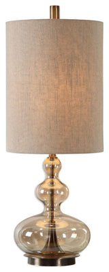 Uttermost Formoso Amber Glass Table Lamp