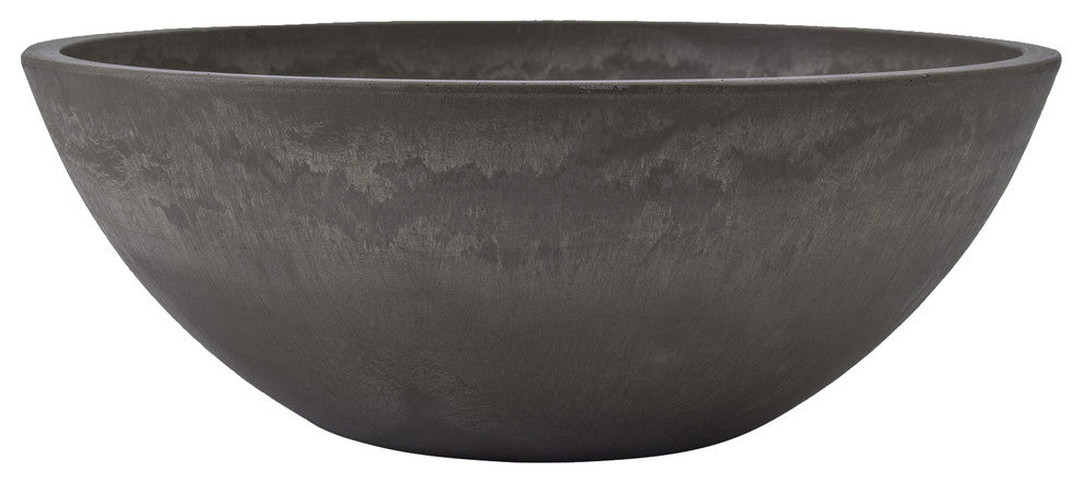 Garden Bowl, Dark Charcoal, Large