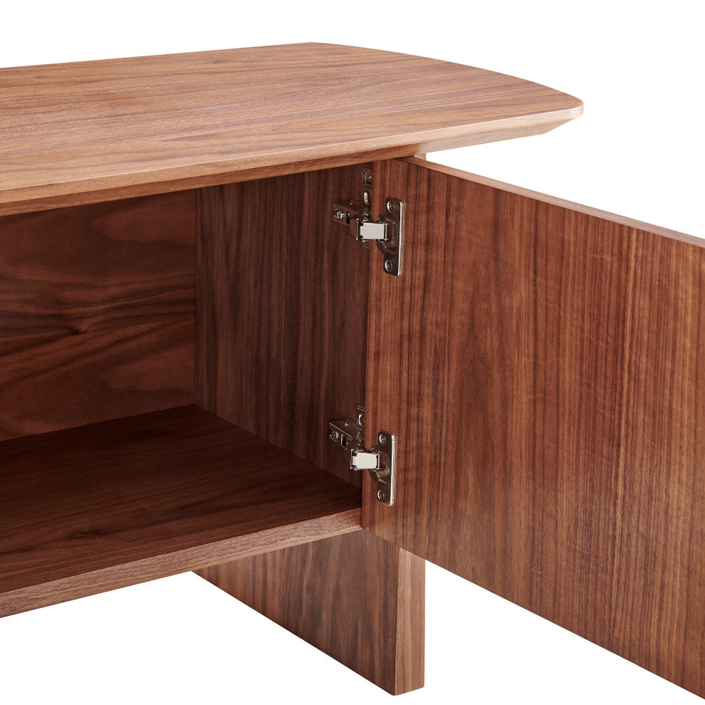 Folke Media Stand, Walnut