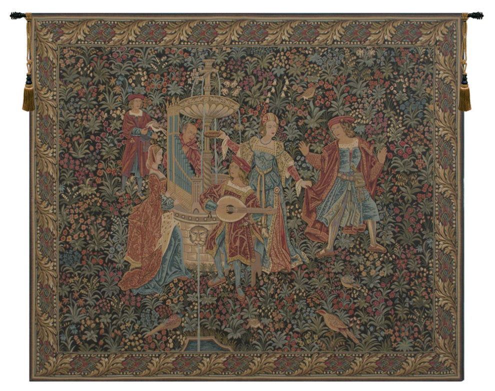 Country Musicians, Wall Tapestry, 42"x50"