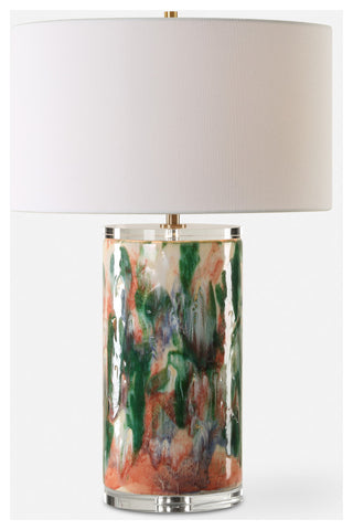 Uttermost Verdant Multi-Colored Table Lamp