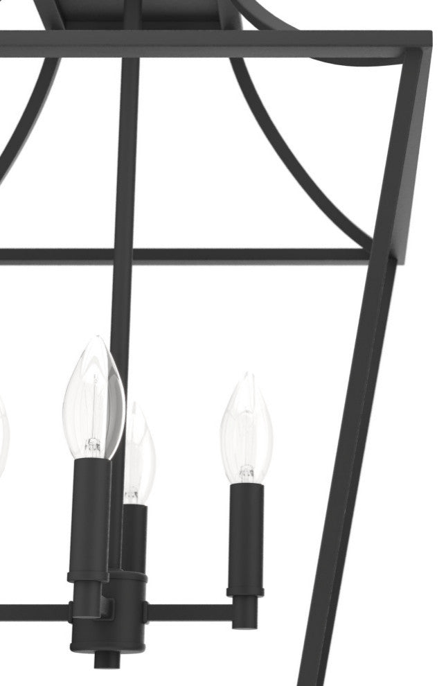 Hunter 15" Laurel Ridge Natural Iron 4-Light Pendant Ceiling Light