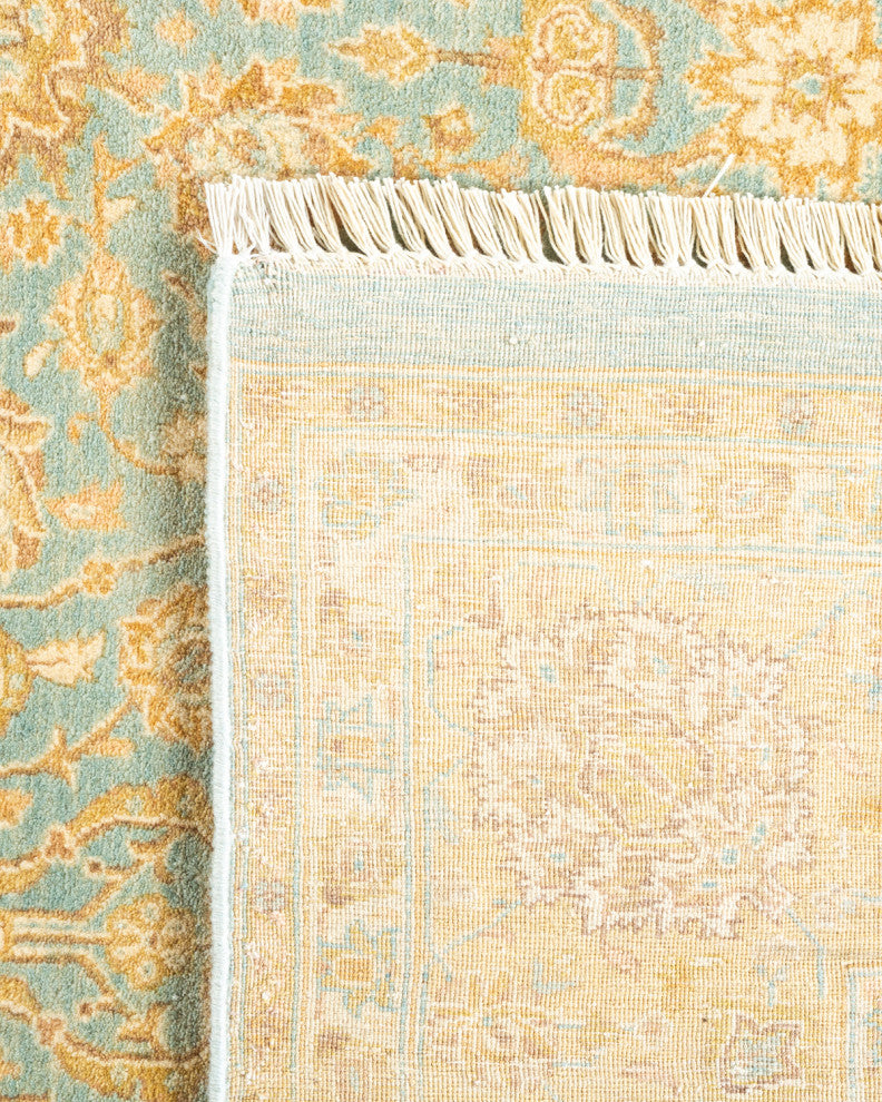 Patel One-of-a-Kind Hand-Knotted Area Rug Light Blue, 6'1"x8'10"