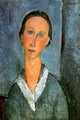 Amedeo Modigliani Girl in a Sailor-s Blouse, 18"x27" Wall Decal