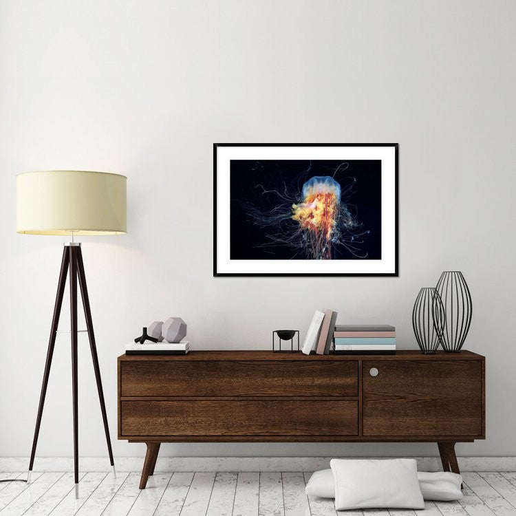 "Giant LionS Mane" Framed Digital Print by Alexander Semenov, 44x32"