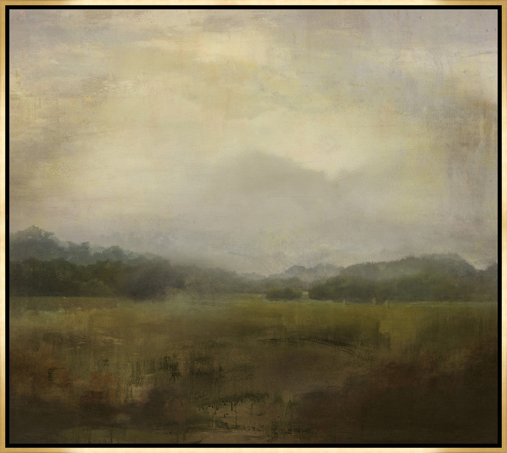 Spearmint, 28.25"x25.25", Gold Leaf Gallery Float