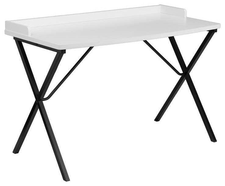 Flash Furniture White Computer Desk