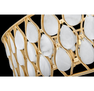 Fredrick Ramond Estie Large Chandelier, Piastra Gold