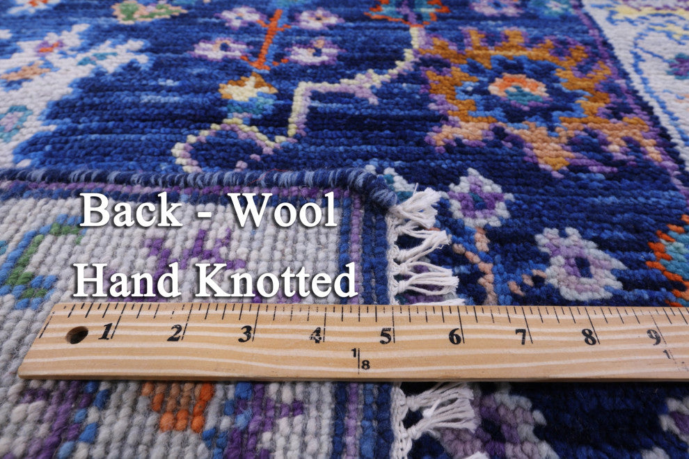 2' 7" X 16' 0" Turkish Oushak Handmade Wool Runner Rug - Q15510
