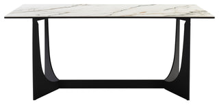 Esme Susie 7 Piece Dining Set With Gray Fabric Chairs