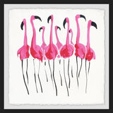 "Flamboyance" Framed Painting Print, 24"x24"
