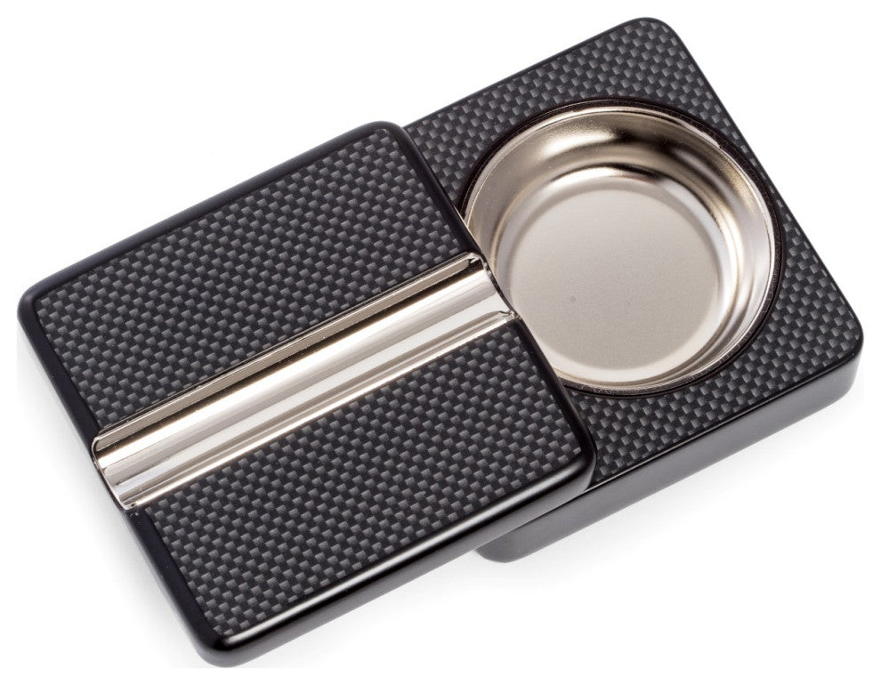 Pivot Design "Carbon Fiber" Single Cigar Ashtray