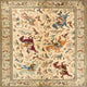 Ahgly Company Indoor Square Traditional Area Rugs, 3' Square