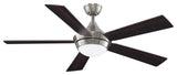 Celano v2 - 52" Ceiling Fan, Brushed Nickel With Reversible Blades
