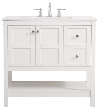 Elegant Lighting VF16436 Theo 36" - White