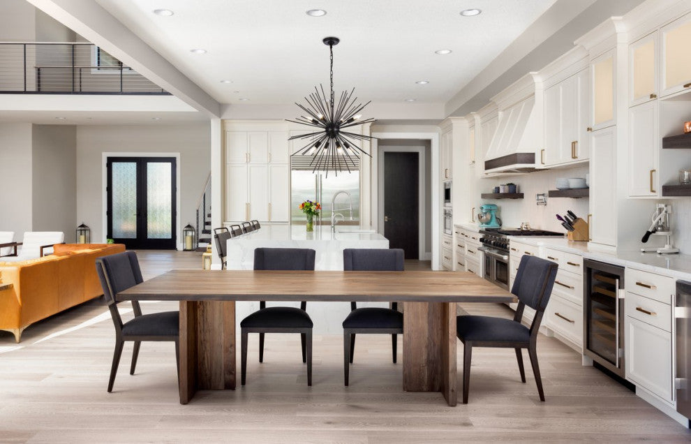 Tanner 8-Light Black Pendant