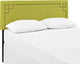 Josie Queen Upholstered Fabric Headboard