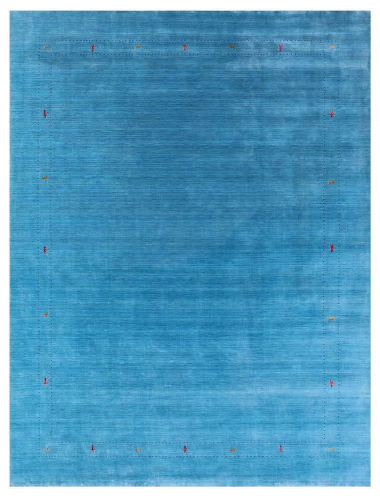 Persian Gabbeh Handmade Rug 9' 0" X 12' 0" Q7019