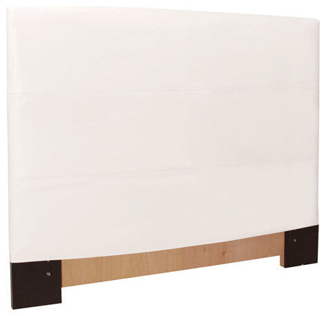 Avanti Twin Headboard Slipcover, White