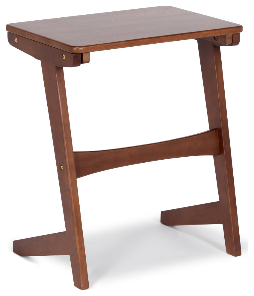 Delta Side Table, Brown