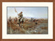 "The Medicine Man" Framed Digital Print by Charles M. Russell, 33x25"