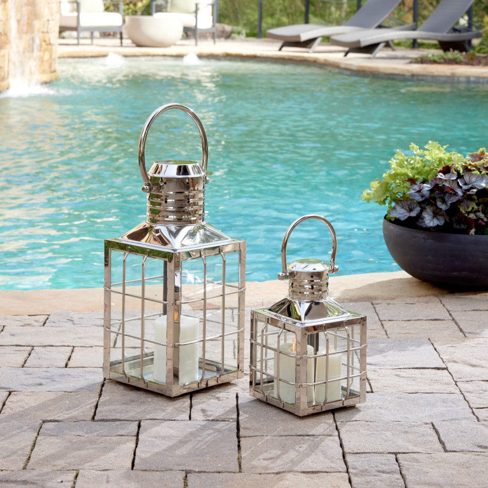 Nantucket Outdoor Lantern, 17.5"