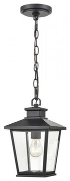 Millennium Bellmon 1-Light Outdoor Hanging Lantern Powder Coat Black