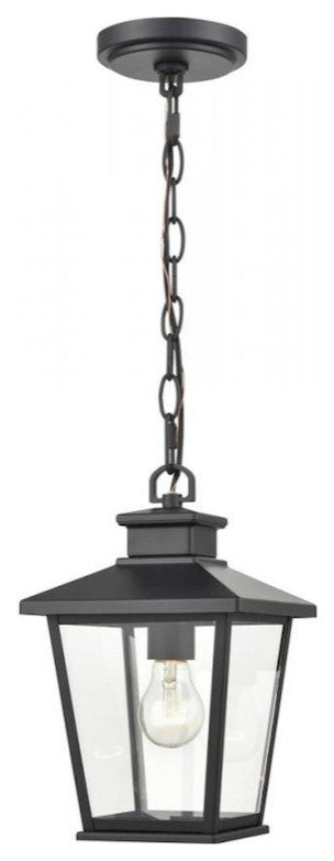 Millennium Bellmon 1-Light Outdoor Hanging Lantern Powder Coat Black