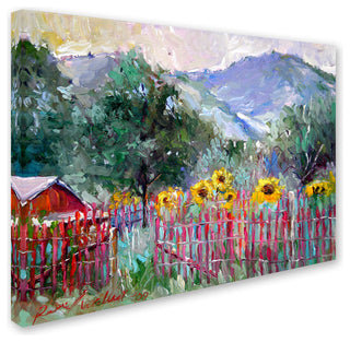 'Foothills' Canvas Art by Richard Wallich