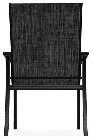 St. Catherine Sling Outdoor Armchair, Augustine Shadow/Black