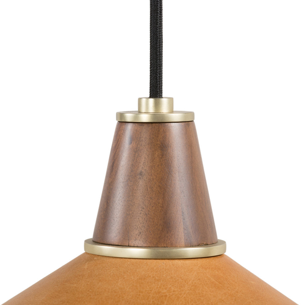 Cullen Pendant-Natural Walnut