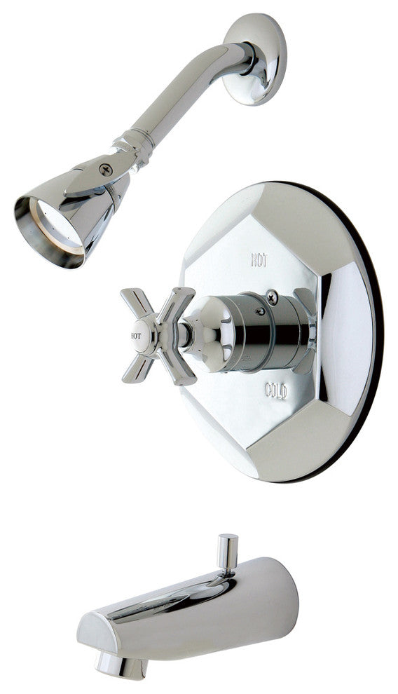 Kingston Brass Millennium Polished Chrome Tub/Shower Faucet KB4631ZX
