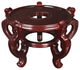 Oriental Porcelain Fish Bowl Stand, 10.5"