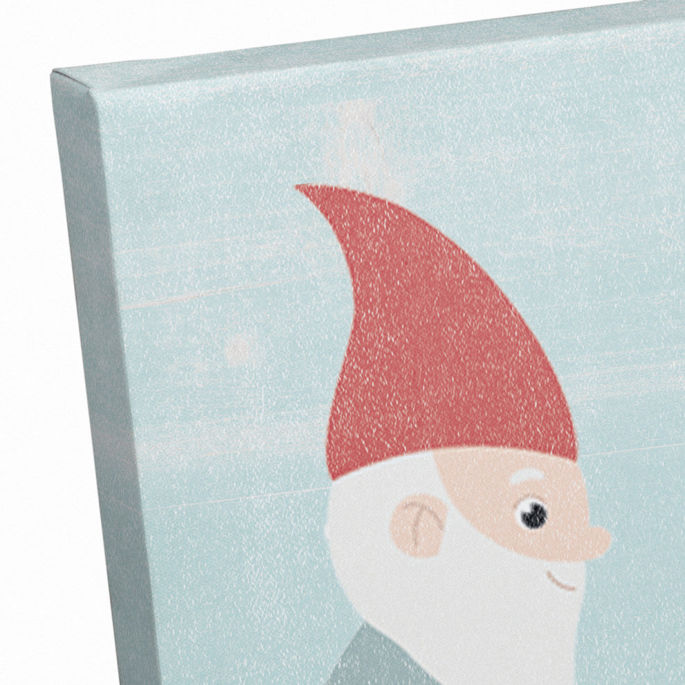 Plant Kindness Harvest Love Gnome 12x12 Canvas Wall Art