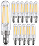 12-Pack E12 Candelabra Bulb, Dimmable T6 LED Bulb, 40W Equiv.