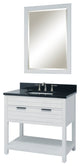 Le Bath by Sunny Wood - Kasey Series - 36" 1 Drawer Vanity with Open Shelf
