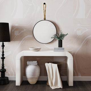 Jenna Black Concrete Table Vase