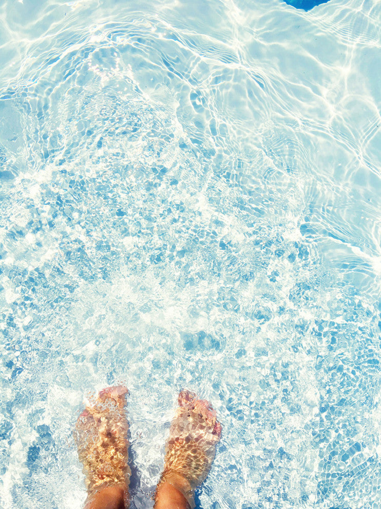 Relaxed Feet - 72 x 54 by Sarah Jane