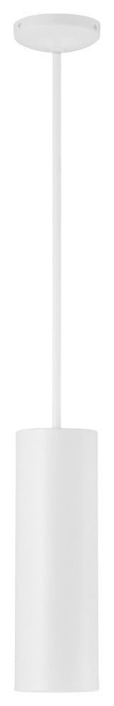 Pilson 15" Rod Pendant, Replaceable LED, Matte White