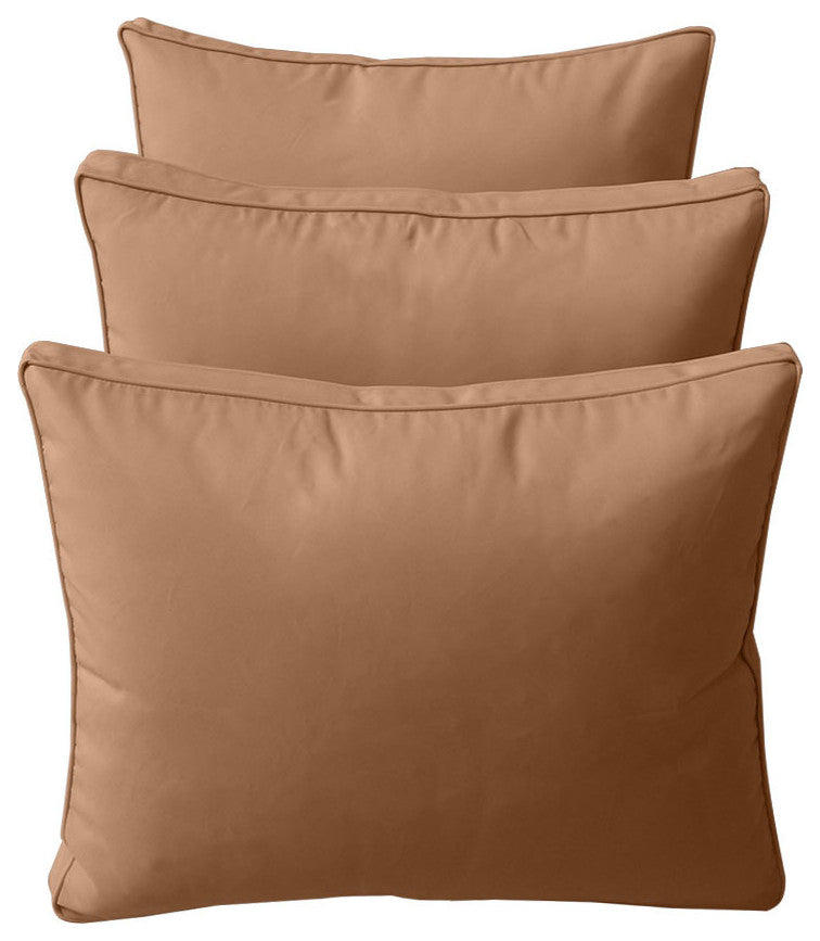 |COVER ONLY| Style 3 Crib Piped Trim Daybed Mattress Bolster Pillow Covers AD104