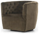 Hanover Swivel Chair-Surrey Olive