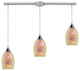 Avalon 3-Light Pendant, Satin Nickel