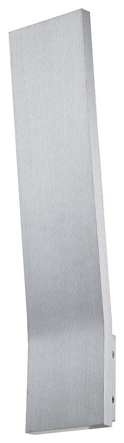 Modern Forms Blade 22" LED Outdoor Wall Sconce in Brushed Aluminum
