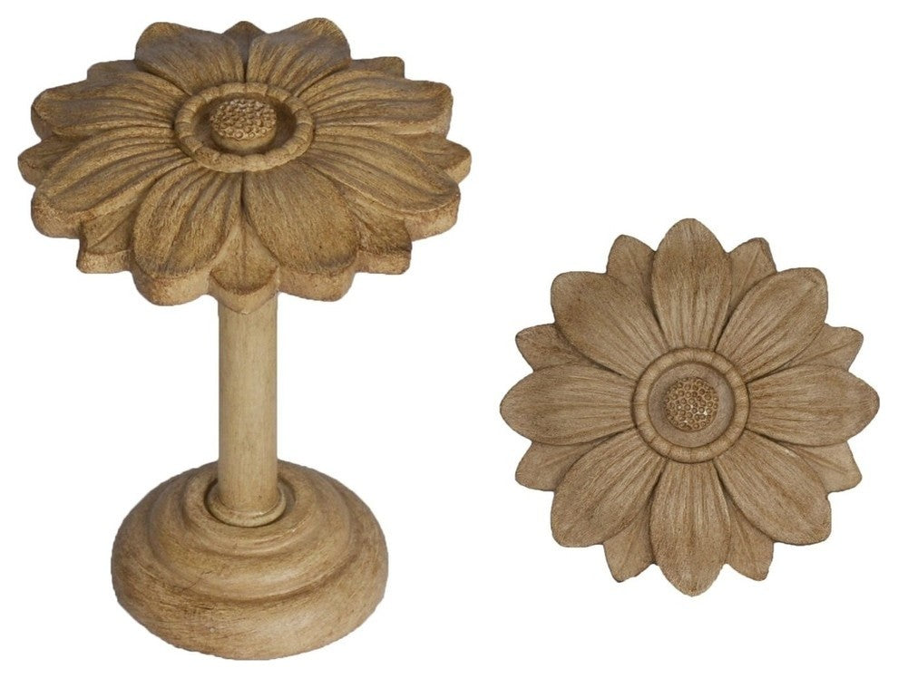 Bloom Drapery Medallion, Cottage, Set of 2
