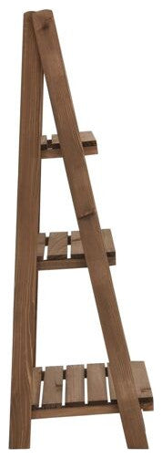 Vidaxl 3-Tier Plant Stand With Blackboard 15.7"x11.8"x35.4" Solid Fir Wood