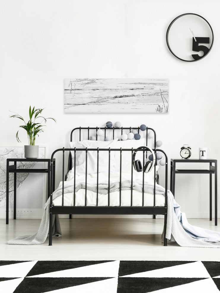 "Tranquil Countryside" Painting Print on Wrapped Canvas, 30x10