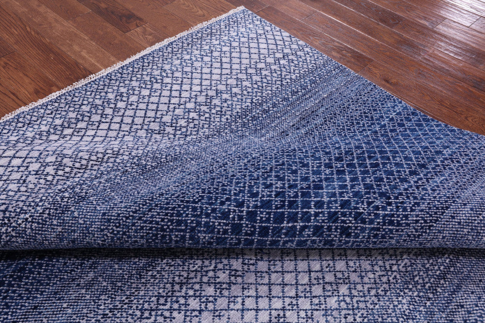 Savannah Grass Hand Knotted Wool Rug 8' 0" X 10' 2" - Q13239