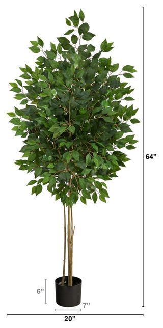 Contains measurement lines and size annotation