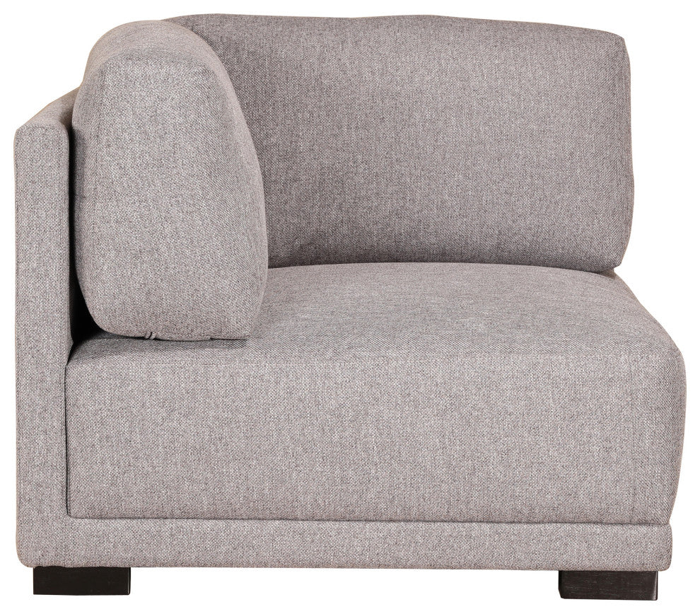 First of A Kind Romeo Corner Chair Gray